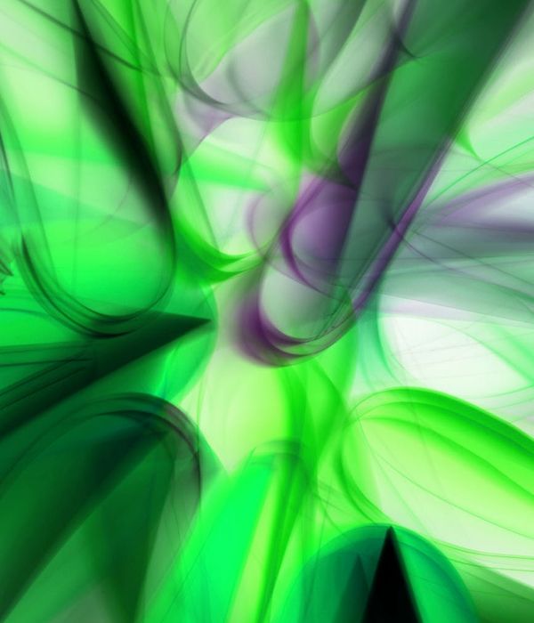 Abstract geometric patterns representing strength and energy flow